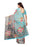 Blue, Grey, Multi Color Leno (Cotton Silk) Saree only in Bigswipe