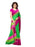 Green, Pink Color Art Silk (Vichitra Silk) Saree only in Bigswipe