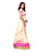 Off White, Pink Color Cotton Silk Saree only in Bigswipe