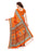 Orange, Beige Color Art Silk (Kashmiri Silk) Saree only in Bigswipe