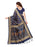 Navy Blue, Beige Color Art Silk (Kashmiri Silk) Saree only in Bigswipe