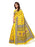 Yellow, Beige Color Art Silk (Kashmiri Silk) Saree