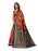 Navy Blue, Orange, Multi Color Poly Silk Saree only in Bigswipe