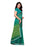 Turquoise Color Georgette Saree