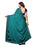 Turquoise, Blue, Multi Color Chiffon Saree