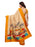 Beige, Yellow, Multi Color Vichitra Silk (Art Silk) Saree only in Bigswipe