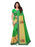 Green, Beige Color Poly Silk Saree only in Bigswipe