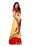 Beige, Red Color Poly Silk Saree only in Bigswipe