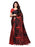 Maroon, Black Color Shimmer (Chiffon) Saree only in Bigswipe