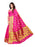 Pink Color Poly Silk Saree only in Bigswipe