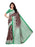 Brown, Green Color Poly Silk Saree only in Bigswipe