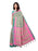 Beige, Pink, Turquoise Color Cotton Silk Saree only in Bigswipe