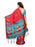 Maroon, Turquoise Color Art Silk Saree only in Bigswipe