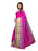 Pink Color Poly Silk Saree only in Bigswipe