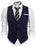 Navy Blue Color Classy Solid Polycotton Men's Waistcoat only in Bigswipe