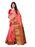 Pink, Brown Color Poly Silk Saree only in Bigswipe