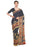 Gray, Multi Color Crepe Saree only in Bigswipe