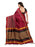 Maroon Color Tussar Silk (Art Silk) Saree only in Bigswipe