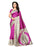 Pink Color Poly Silk Saree only in Bigswipe