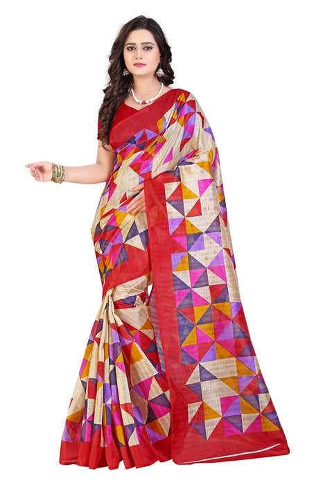 Bhagalpuri Art Silk Saree only in Bigswipe