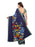 Navy Blue, Multi Color Georgette Saree only in Bigswipe