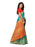 Turquoise Color Poly Silk Saree