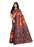 Maroon, Black, Yellow Color  Bhagalpuri Silk Saree only in Bigswipe