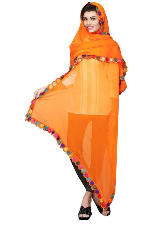 Nazneen Gota Patti Hand Cut Work Dupatta only in Bigswipe