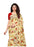 Cream, Multi Color Chiffon Printed Work Saree only in Bigswipe