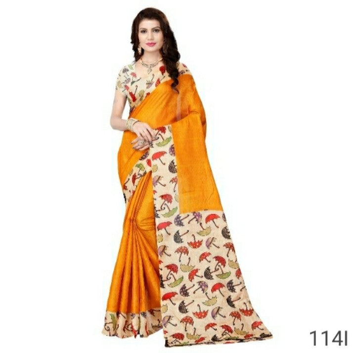 Party wear khadi silk Saree only in Bigswipe