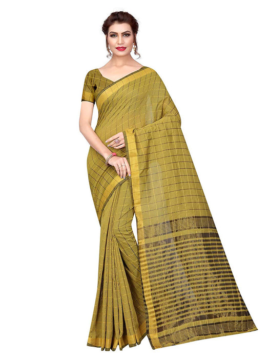 Green Color Poly Silk Saree only in Bigswipe