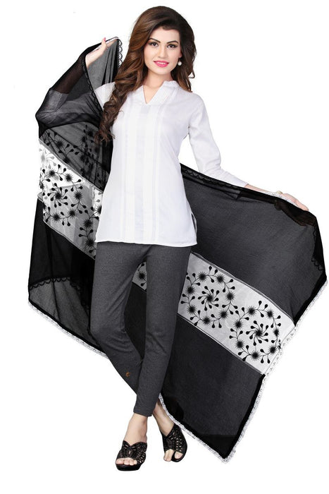 Chiffon Border Work Dupatta only in Bigswipe