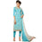 Glaze Cotton Fabric Sky Blue Color Dress Material only in Bigswipe