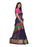 Navy Blue Color Chanderi Silk Saree only in Bigswipe