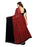 Black, Red Color Georgette Saree only in Bigswipe