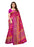 Peach, Pink Color  Poly Silk Saree only in Bigswipe