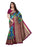 Magenta, Multi Color  Poly Silk Saree only in Bigswipe