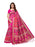 Pink, Multi Color Poly Silk Saree only in Bigswipe