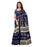 Navy Blue, Beige Color  Poly Silk Saree only in Bigswipe