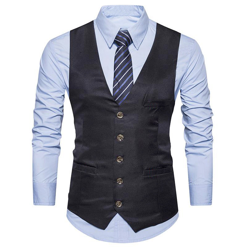 Black Color Men's Party Wear waistcoat Ethnic Jacket only in Bigswipe