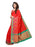 Red Color Chanderi Silk Saree