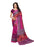 Pink, Multi Color  Chiffon Georgette Saree only in Bigswipe