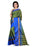 Green, Blue Color Poly Silk Saree only in Bigswipe