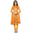 Glaze Cotton Fabric Orange Color Dress Material only in Bigswipe