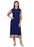 Navy Blue,Multi Color Printed,Buttons Rayon Kurti only in Bigswipe