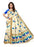 Beige, Blue Color  Poly Silk Saree only in Bigswipe