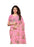 Pink, Multi Color Chiffon Printed Work Saree only in Bigswipe