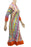 Pink &amp; Green Emboss Printed Rayon Kurti only in Bigswipe