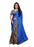 Multi Color Chiffon Printed Work Saree only in Bigswipe