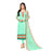 Georgette Fabric Pista Green Color Dress Material only in Bigswipe